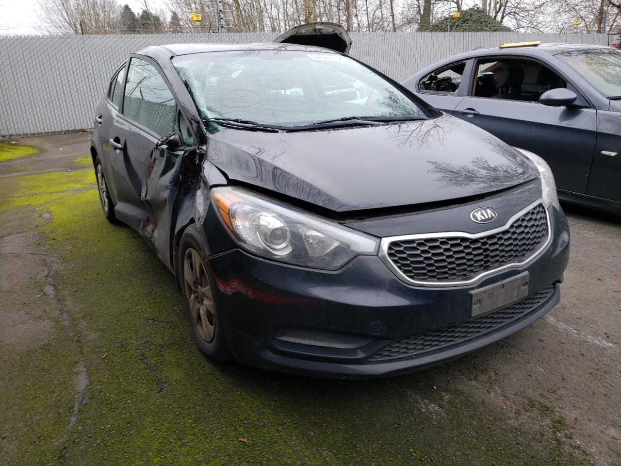 KIA FORTE LX 2015 with VIN KNAFK4A63F5310571 - Photo from auction