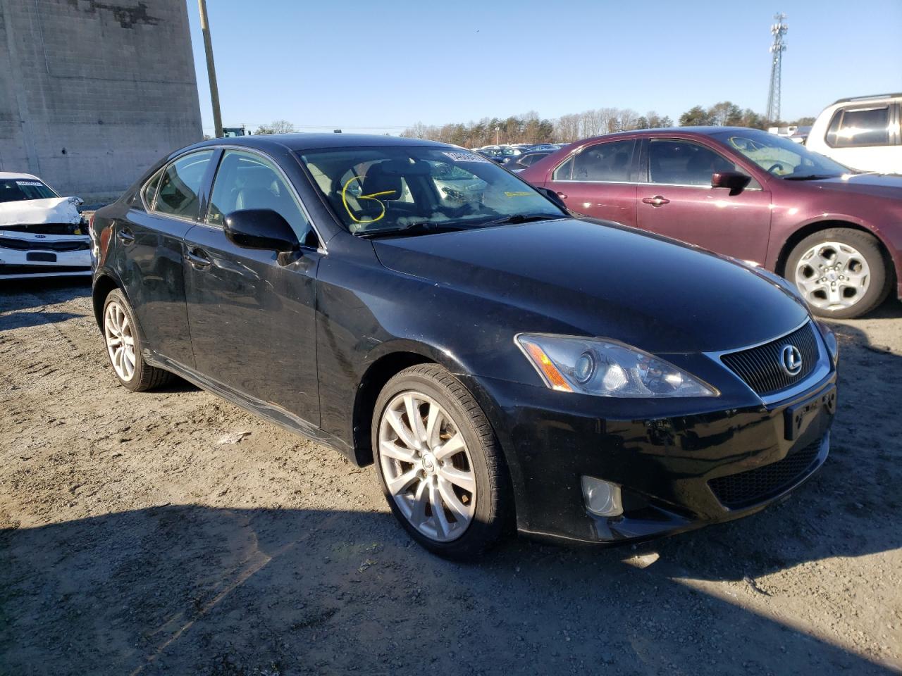 LEXUS IS 250 2007 with VIN JTHCK262572014811 - Photo from auction