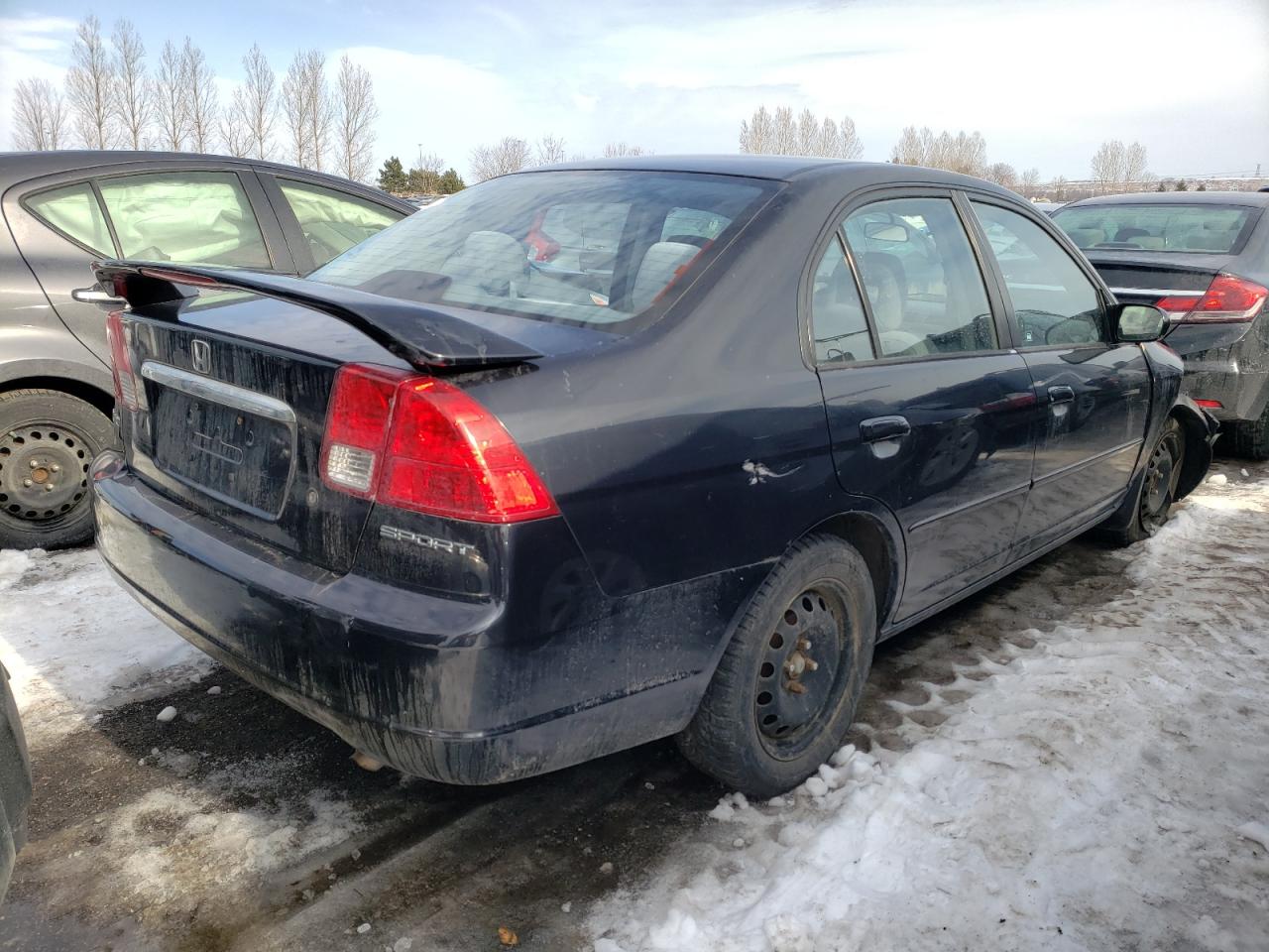 Photo 4 from auction – 2003 HONDA CIVIC LX with VIN 2HGES16893H908435