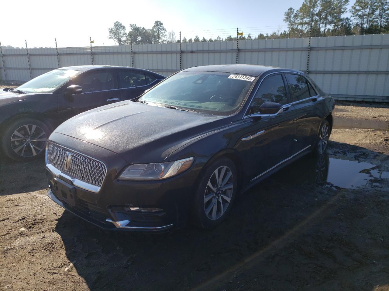 Photo 2 from auction – 2017 LINCOLN CONTINENTA with VIN 1LN6L9UK0H5605177