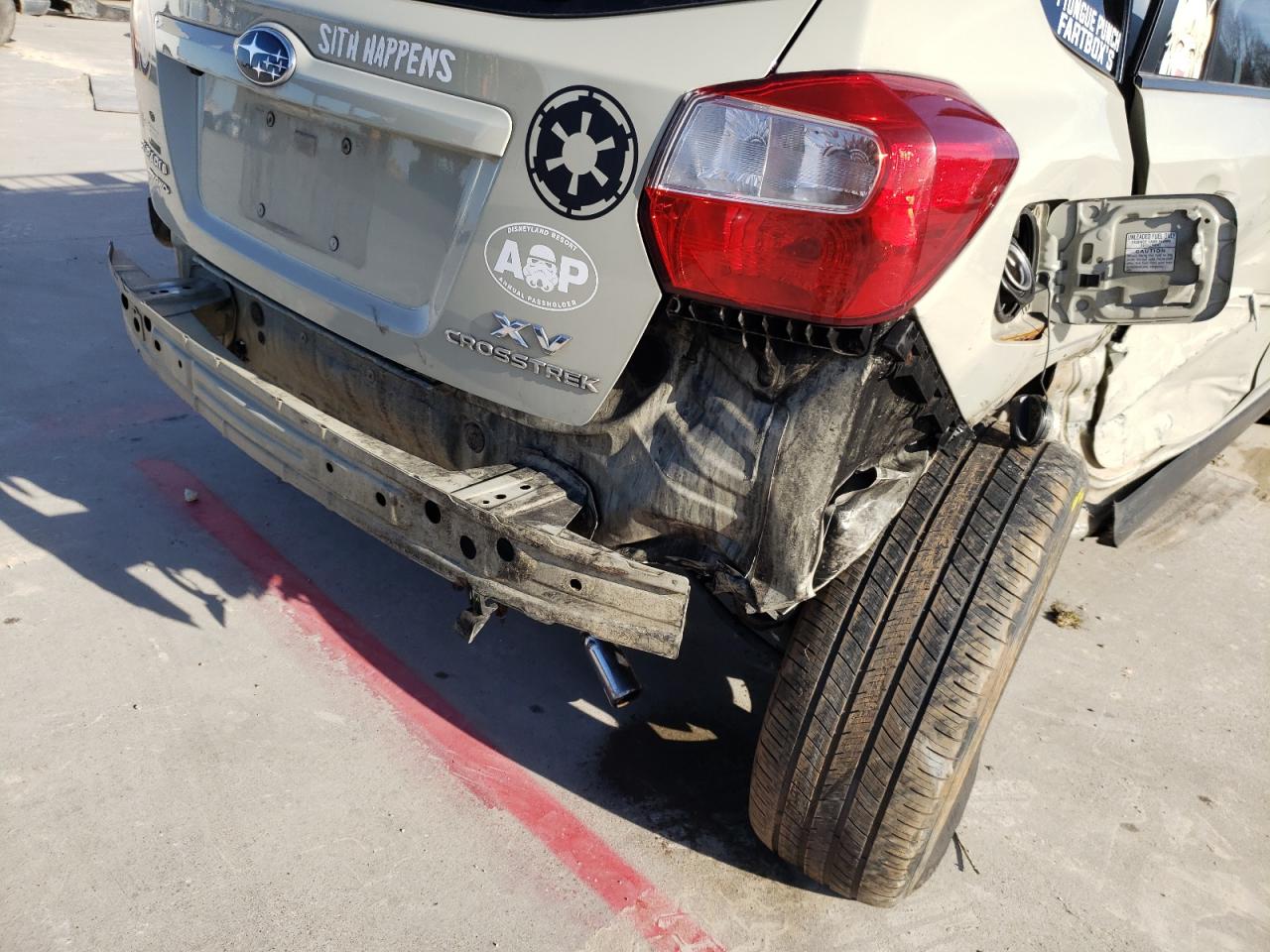 Photo 9 from auction – 2013 SUBARU XV CROSSTR with VIN JF2GPAGC5D2838021