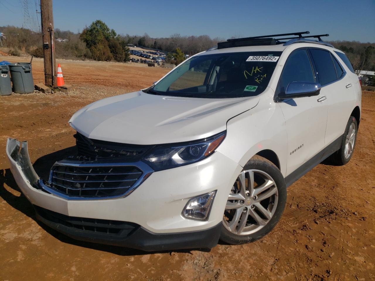 Photo 2 from auction – 2019 CHEVROLET EQUINOX PR with VIN 2GNAXYEX3K6149332