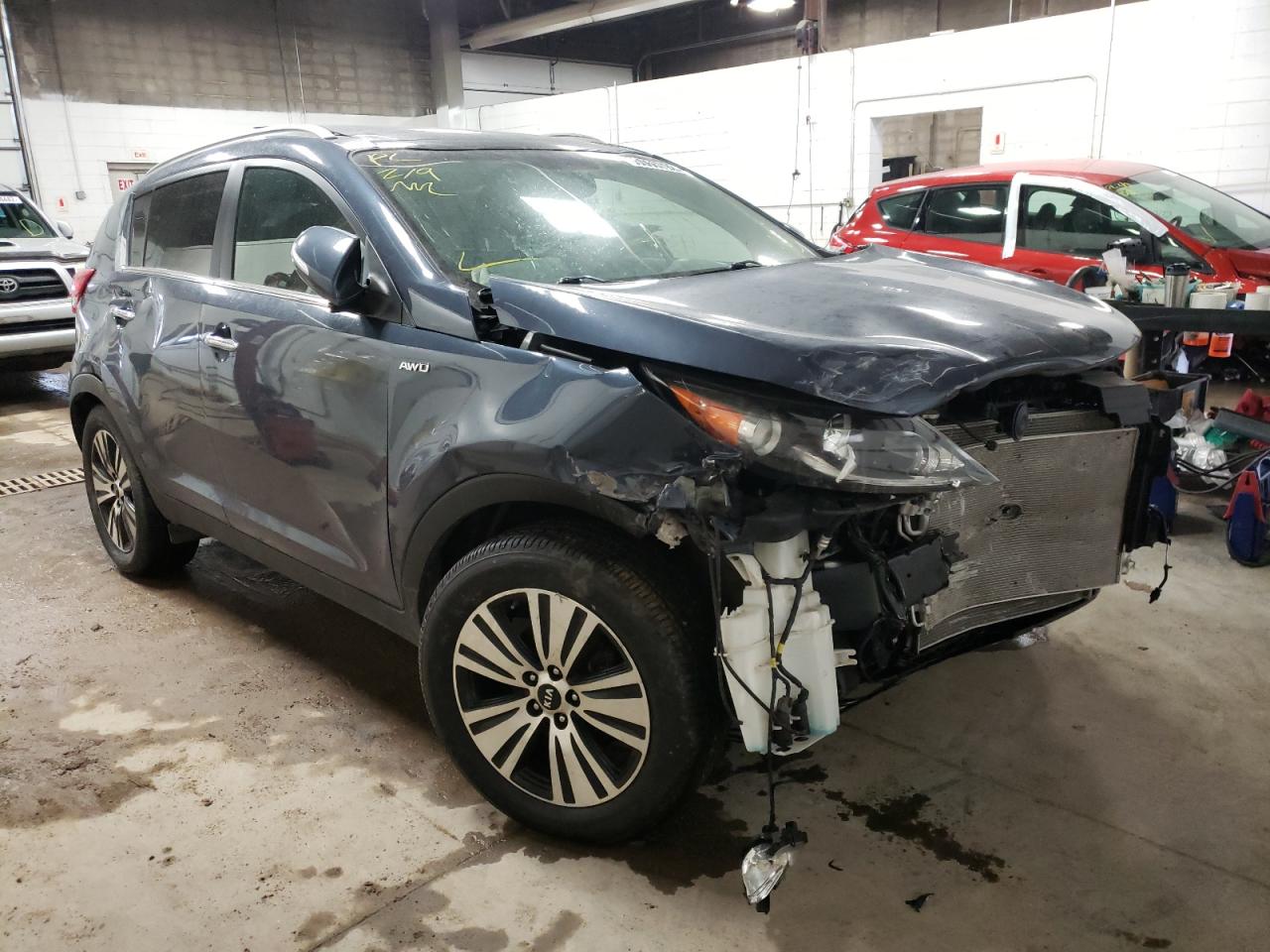KIA SPORTAGE E 2016 with VIN KNDPCCAC4G7846973 - Photo from auction