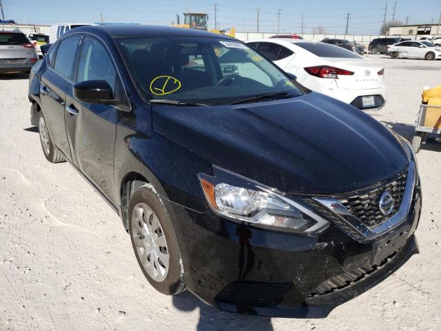 NISSAN SENTRA S 2019 with VIN 3N1AB7AP1KY446821 - Photo from auction