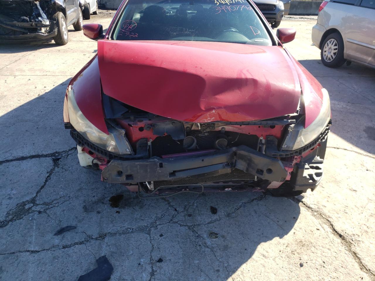 Photo 9 from auction – 2012 HONDA ACCORD LX with VIN 1HGCS1B32CA008301