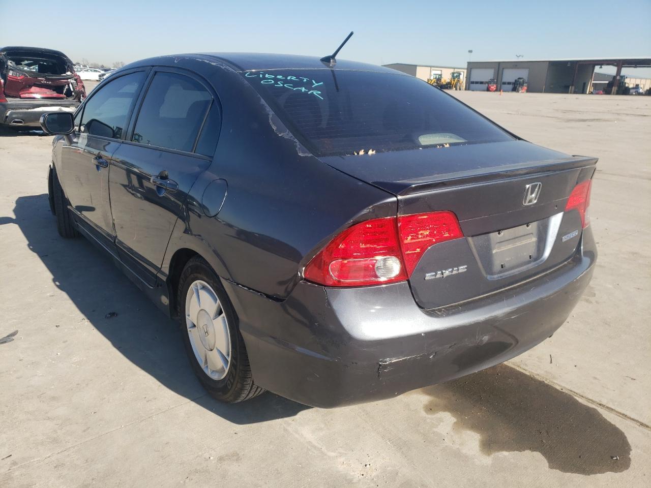 Photo 3 from auction – 2007 HONDA CIVIC HYBR with VIN JHMFA36217S017789