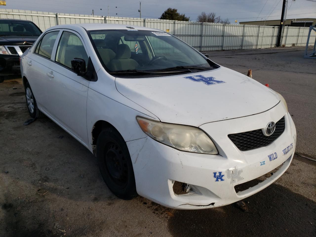 TOYOTA COROLLA BA 2009 with VIN JTDBL40E699020572 - Photo from auction