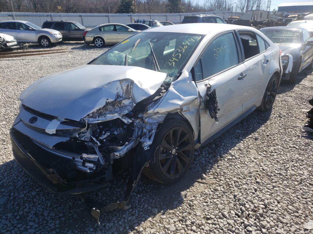 Photo 2 from auction – 2020 TOYOTA COROLLA SE with VIN 5YFS4RCE9LP045750