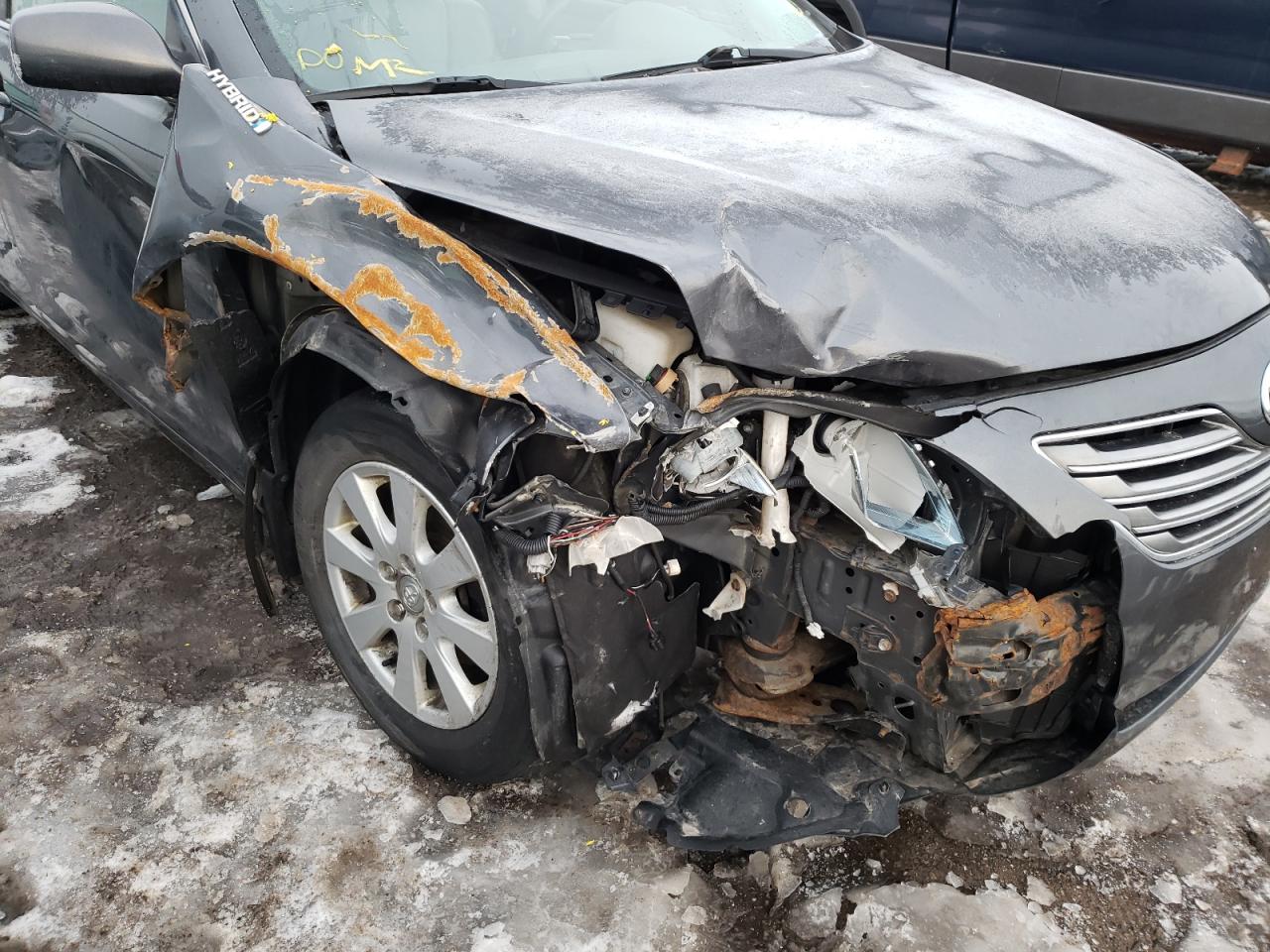 Photo 9 from auction – 2007 TOYOTA CAMRY HYBR with VIN 4T1BB46K37U025301
