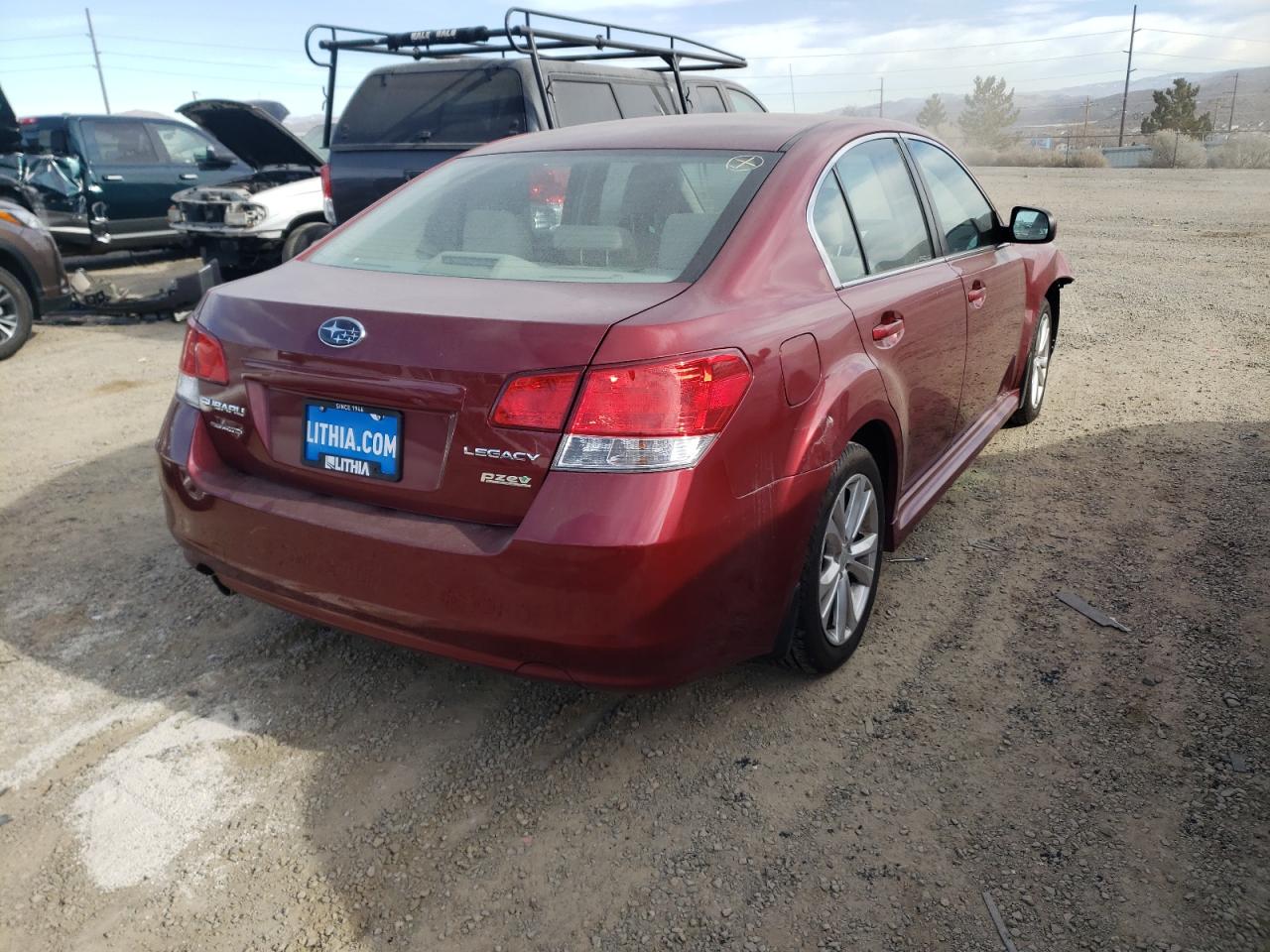 Photo 4 from auction – 2013 SUBARU LEGACY 2.5 with VIN 4S3BMBC61D3011277