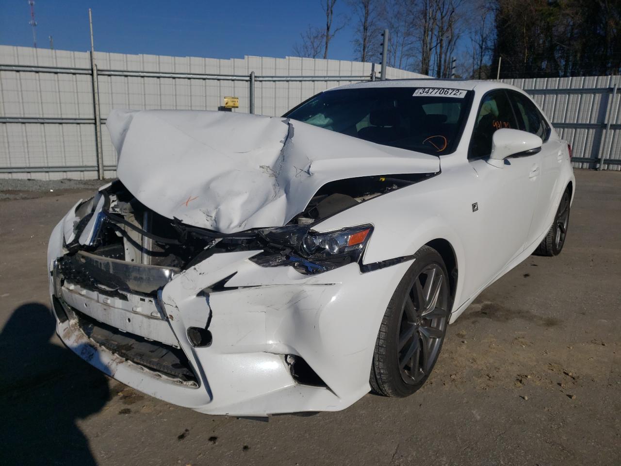 Photo 2 from auction – 2015 LEXUS IS 250 with VIN JTHBF1D23F5059000