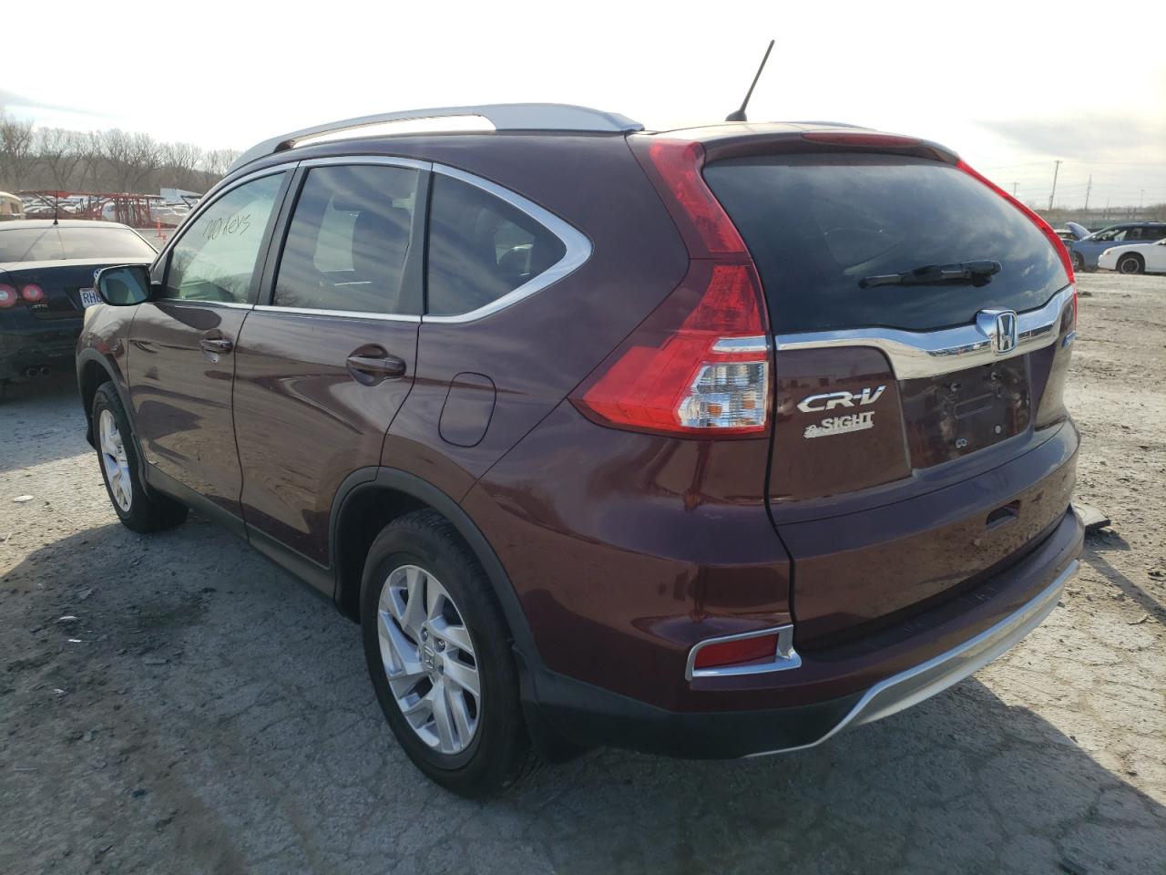 Photo 3 from auction – 2016 HONDA CR-V EX with VIN 2HKRM4H51GH605807