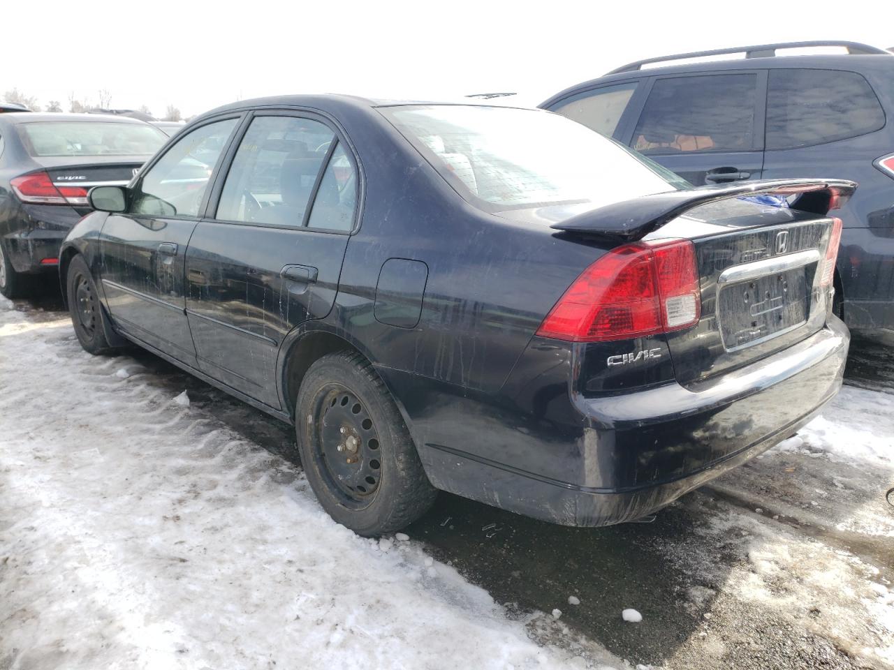 Photo 3 from auction – 2003 HONDA CIVIC LX with VIN 2HGES16893H908435