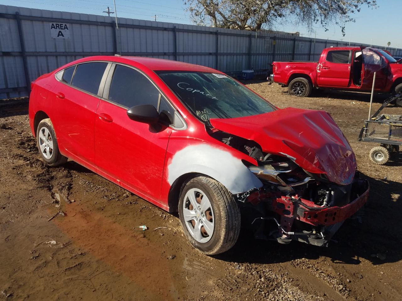 Photo 1 from auction – 2017 CHEVROLET CRUZE LS with VIN 3G1BC5SM7HS556221