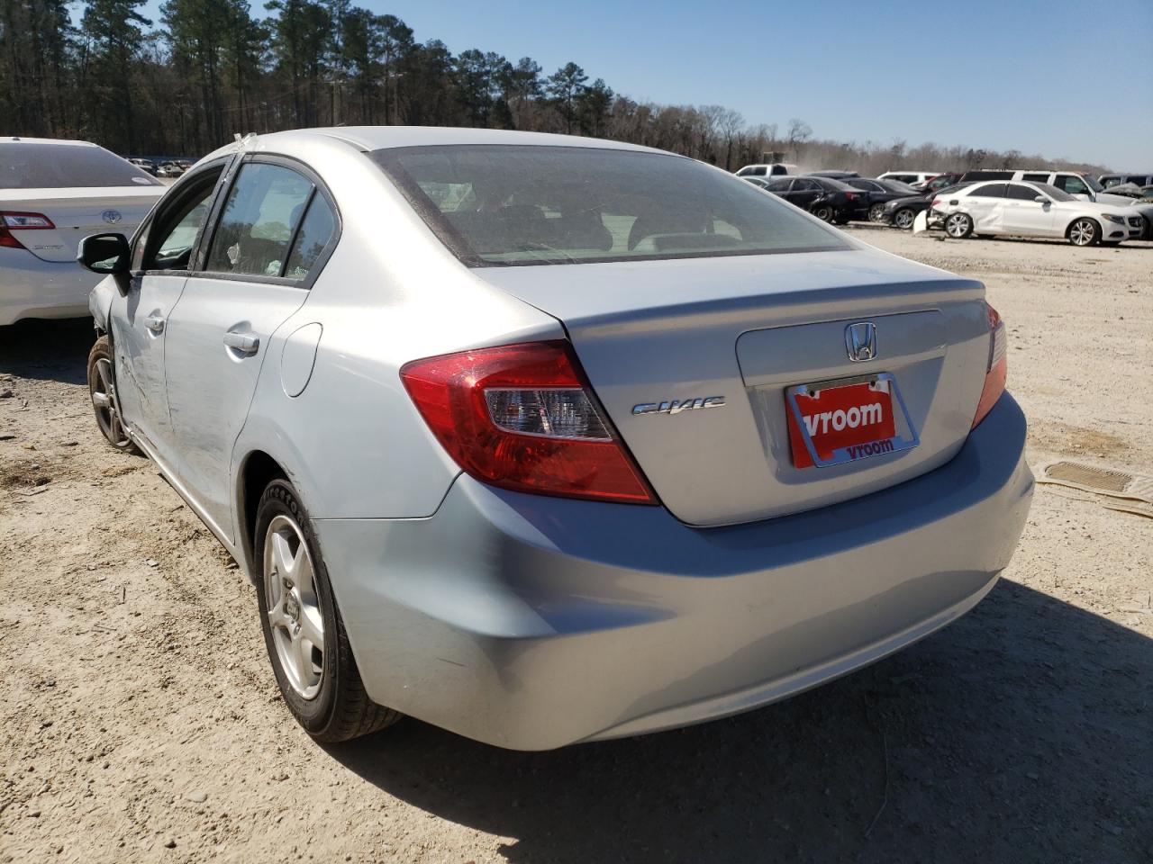 Photo 3 from auction – 2012 HONDA CIVIC LX with VIN 2HGFB2F5XCH577977