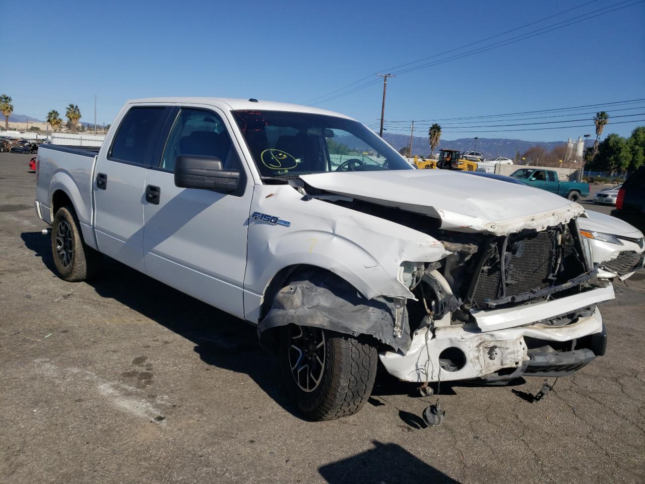 FORD F150 SUPER 2011 with VIN 1FTEW1CM4BKD10796 - Photo from auction