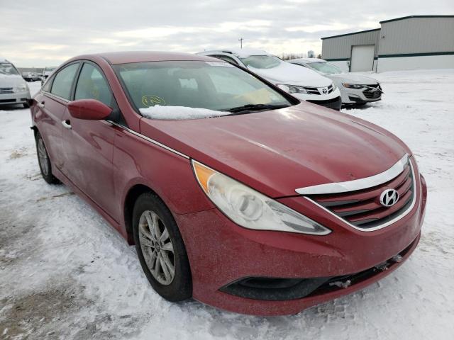 Photo 1 from auction – 2014 HYUNDAI SONATA GLS with VIN 5NPEB4AC5EH858509