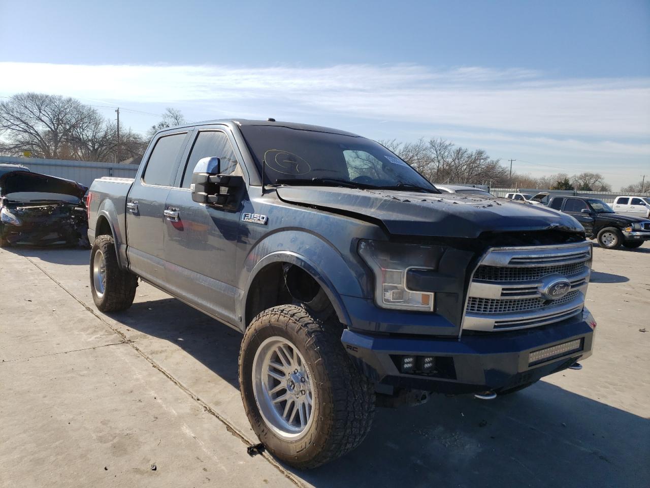 FORD F150 SUPER 2017 with VIN 1FTEW1EF4HFA36290 - Photo from auction