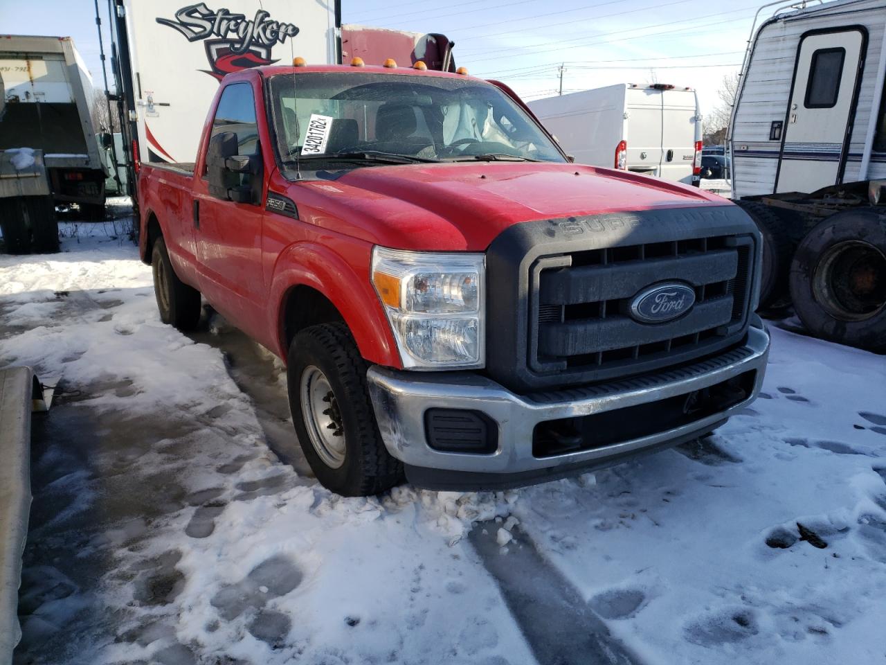 FORD F350 SUPER 2014 with VIN 1FTBF3A65EEA31315 - Photo from auction