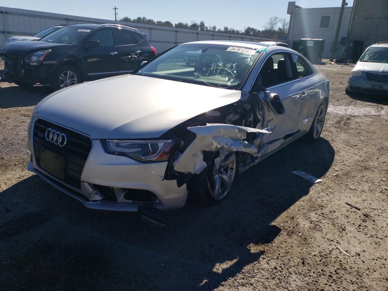 Photo 2 from auction – 2014 AUDI A5 PREMIUM with VIN WAULFAFR9EA054127