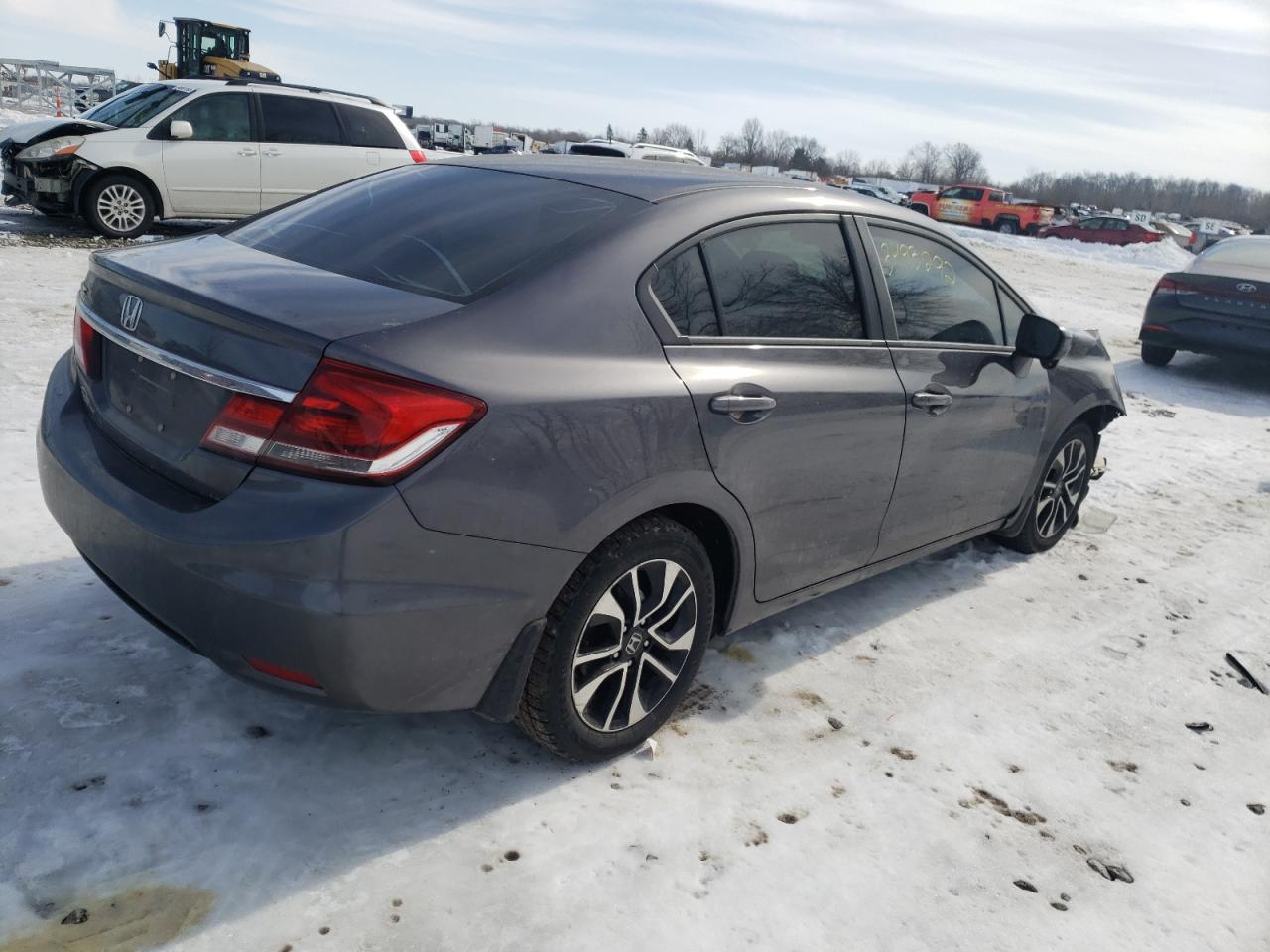 Foto 4 de la subasta – 2014 HONDA CIVIC EX con VIN 19XFB2F83EE033070