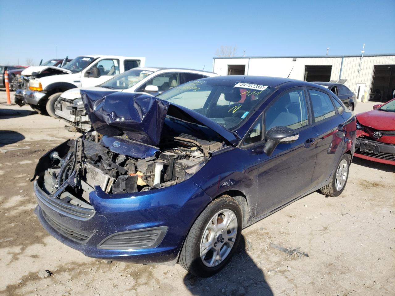 Photo 2 from auction – 2016 FORD FIESTA SE with VIN 3FADP4BJ0GM180393