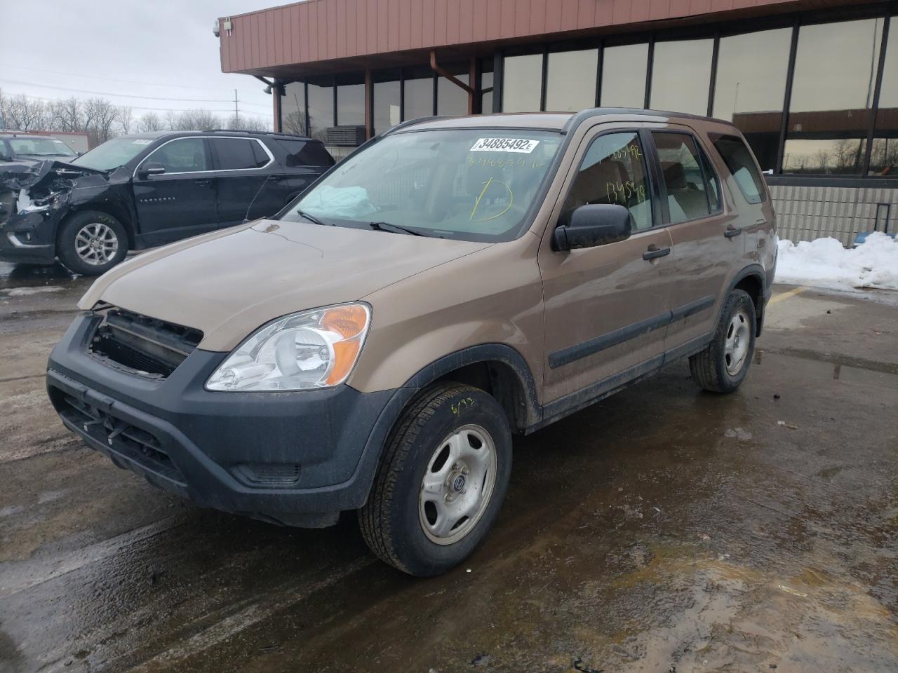 Photo 2 from auction – 2004 HONDA CR-V LX with VIN SHSRD78404U209735