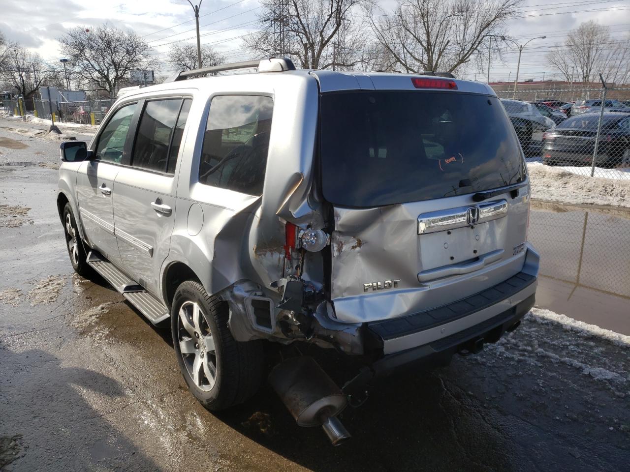 Photo 3 from auction – 2012 HONDA PILOT TOUR with VIN 5FNYF4H92CB016251