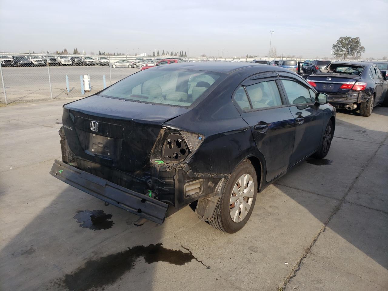 Foto 4 de la subasta – 2012 HONDA CIVIC LX con VIN 19XFB2F52CE364595