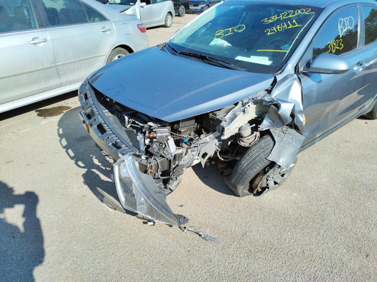 Photo 9 from auction – 2020 KIA RIO with VIN 3KPA24AD2LE298411