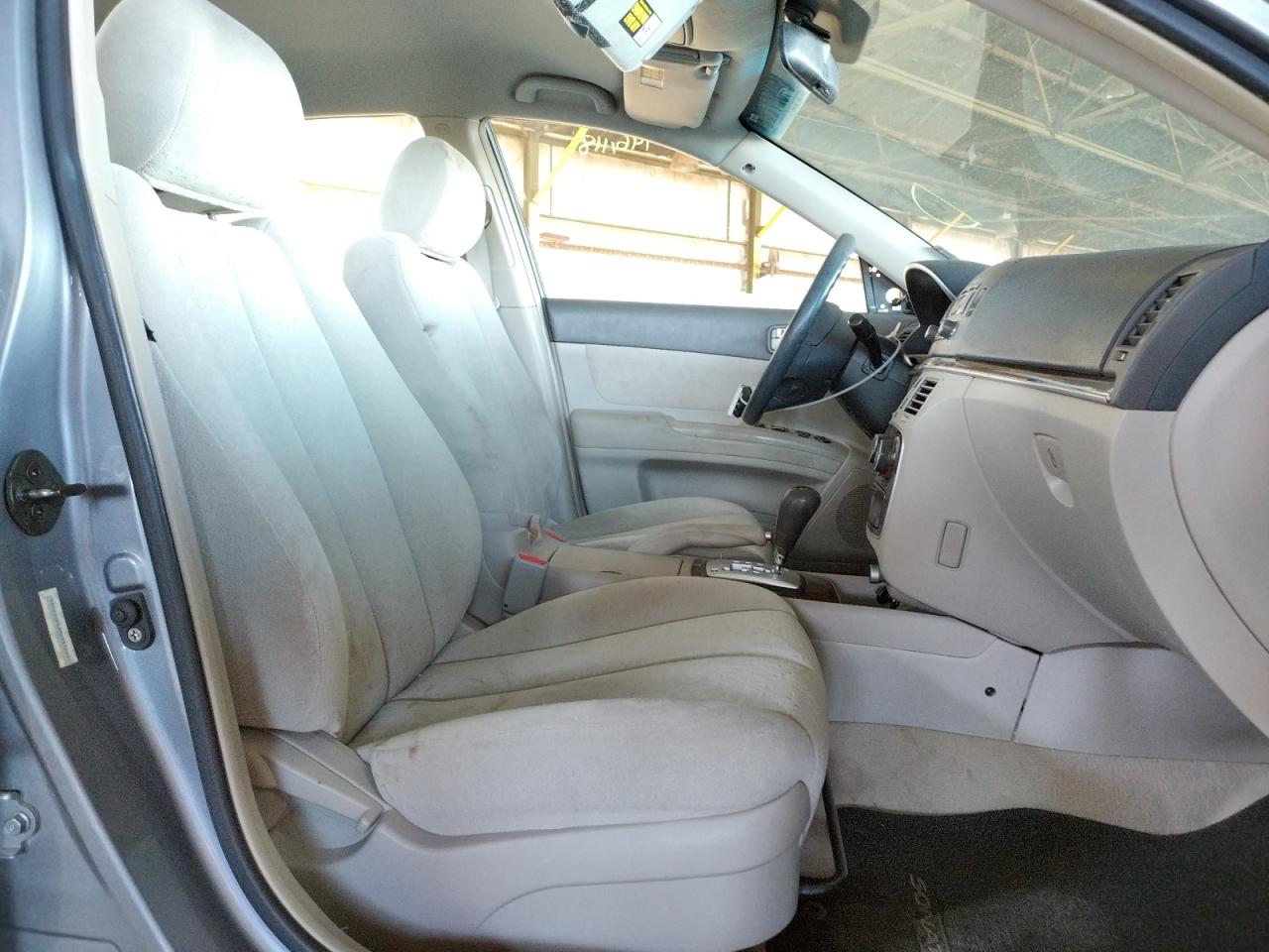 Photo 5 from auction – 2007 HYUNDAI SONATA GLS with VIN 5NPET46C87H253263