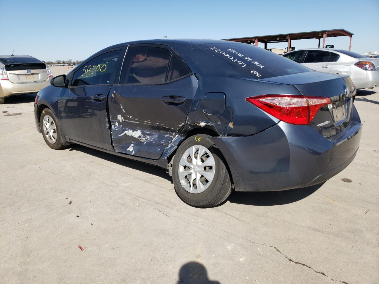 Photo 9 from auction – 2017 TOYOTA COROLLA L with VIN 2T1BURHE9HC951333