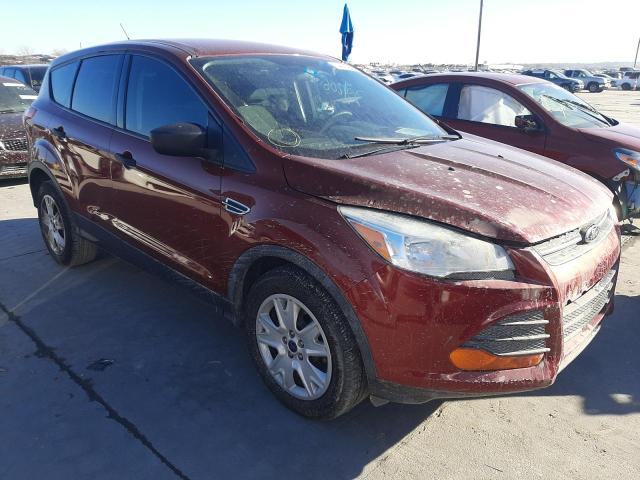 FORD ESCAPE S 2015 with VIN 1FMCU0F72FUA77827 - Photo from auction