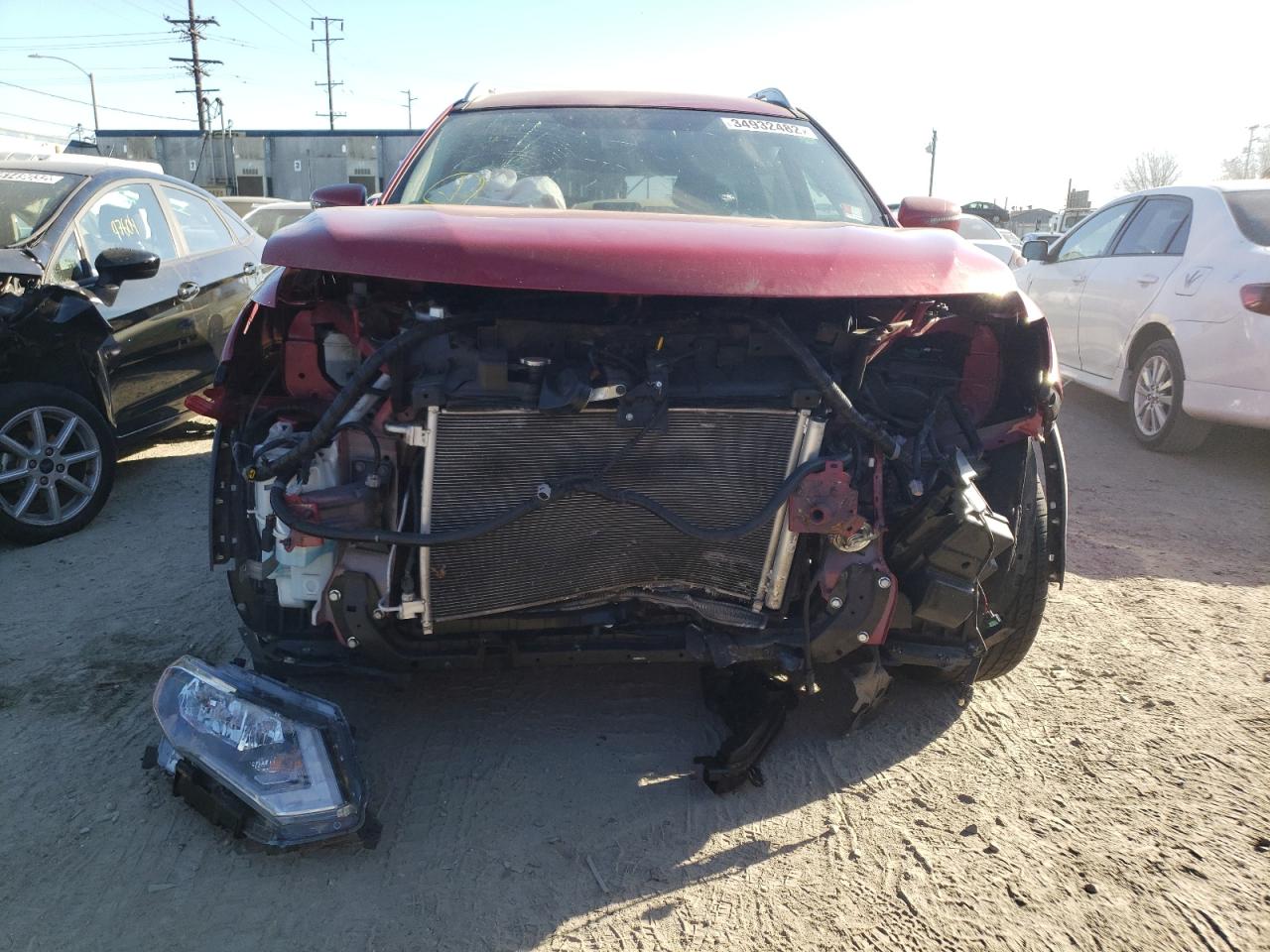 Photo 9 from auction – 2017 NISSAN ROGUE S with VIN JN8AT2MT4HW408350