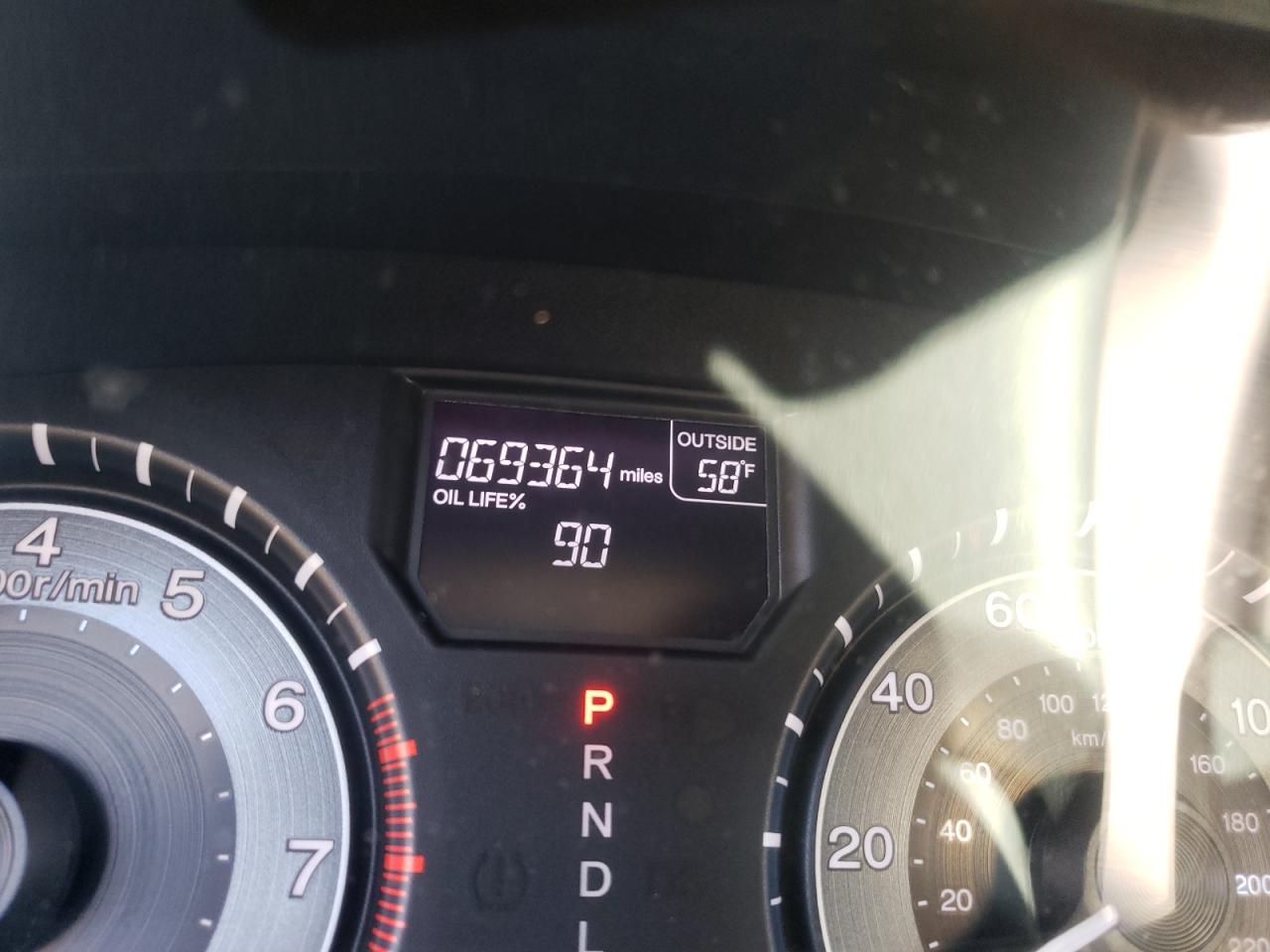 Photo 8 from auction – 2012 HONDA ODYSSEY EX with VIN 5FNRL5H66CB121044
