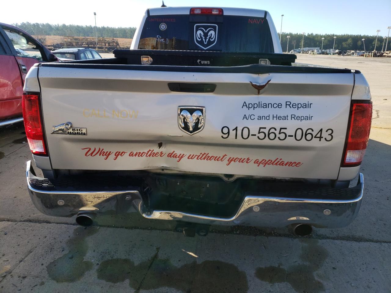Photo 9 from auction – 2018 DODGE RAM 1500 with VIN 1C6RR6GTXJS105013