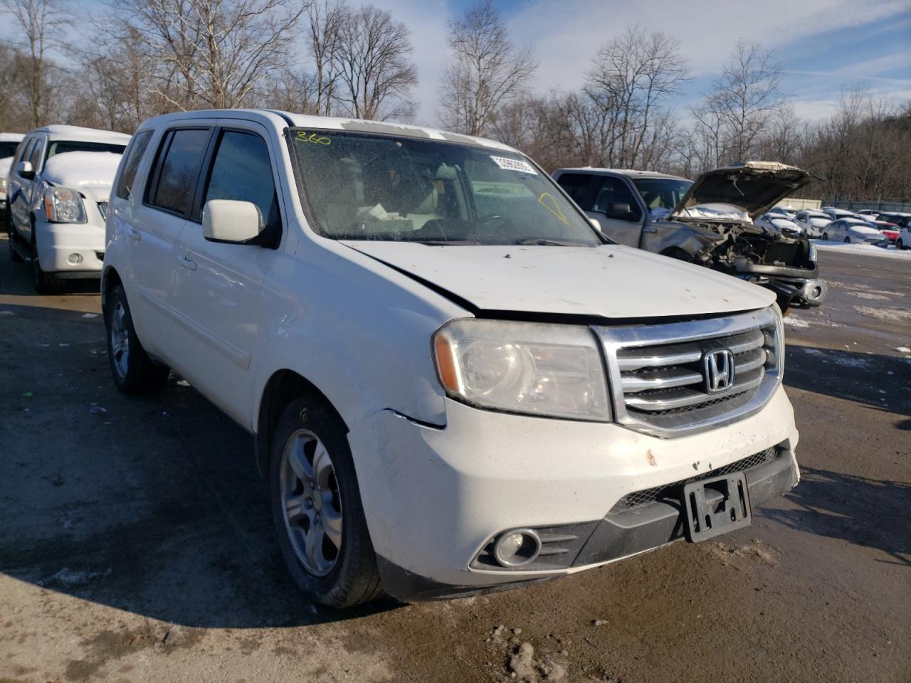 Photo 1 from auction – 2014 HONDA PILOT EXL with VIN 5FNYF4H5XEB055542