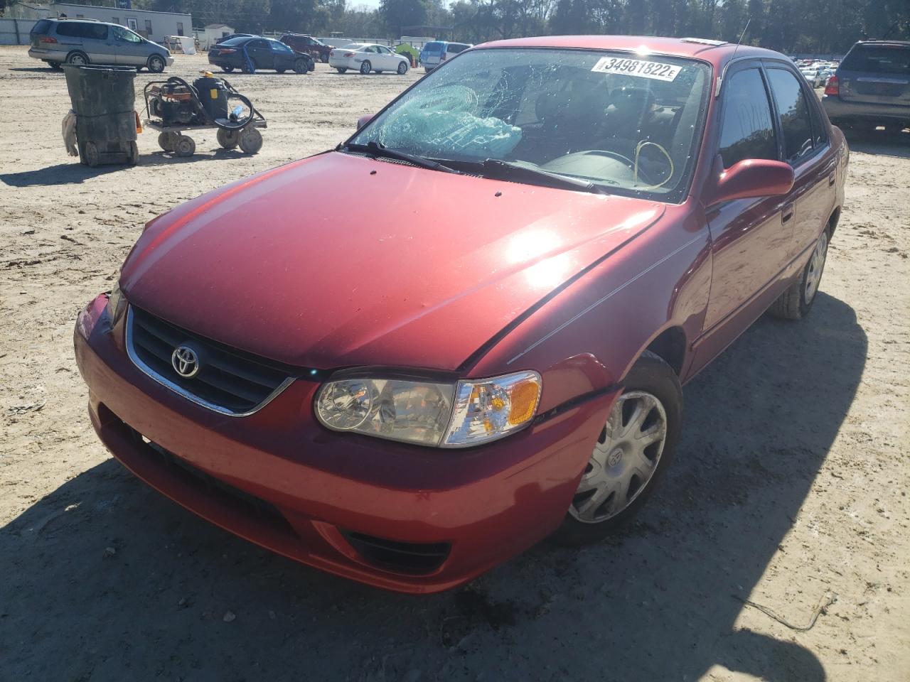 Photo 2 from auction – 2002 TOYOTA COROLLA CE with VIN 2T1BR12EX2C537268