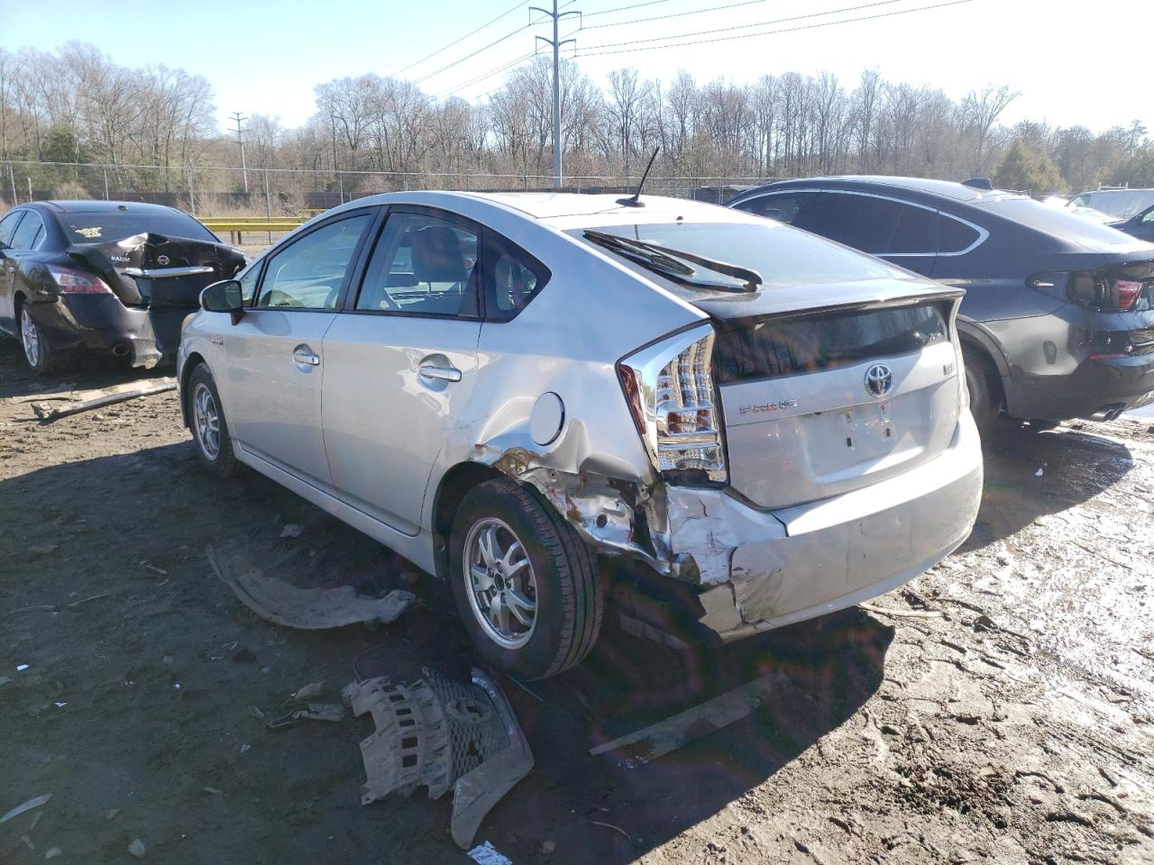 Photo 3 from auction – 2011 TOYOTA PRIUS with VIN JTDKN3DU7B0322324