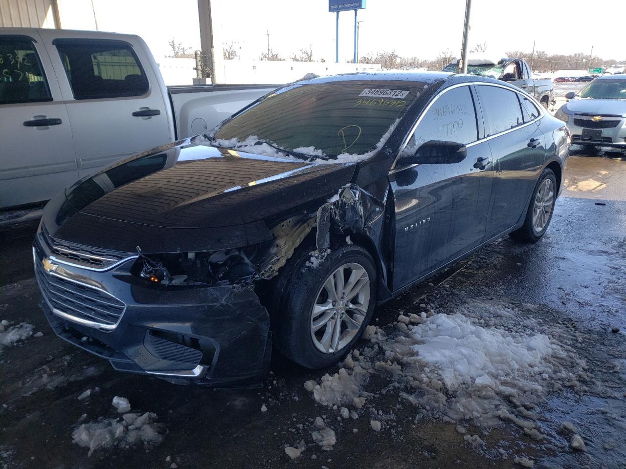 Photo 2 from auction – 2016 CHEVROLET MALIBU LT with VIN 1G1ZE5ST4GF308656