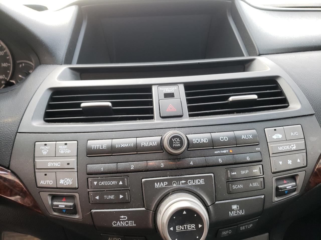Photo 9 from auction – 2010 HONDA CROSSTOUR with VIN 5J6TF2H54AL006837