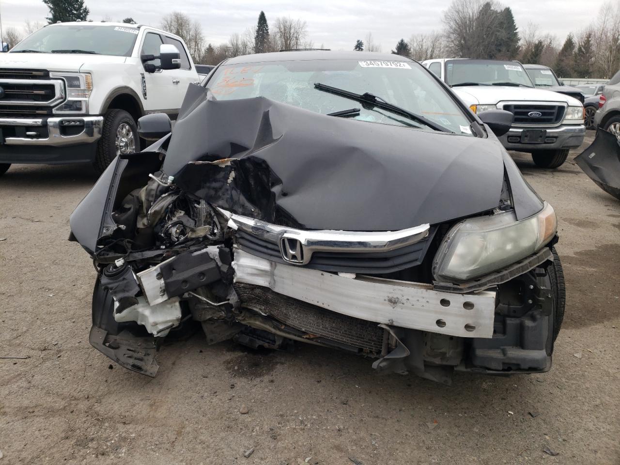 Photo 9 from auction – 2012 HONDA CIVIC LX with VIN 19XFB2F53CE019477