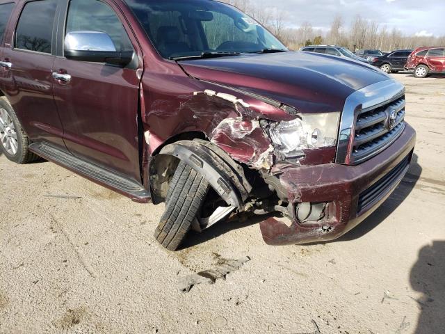 Photo 9 from auction – 2008 TOYOTA SEQUOIA LI with VIN 5TDBY68A08S019223