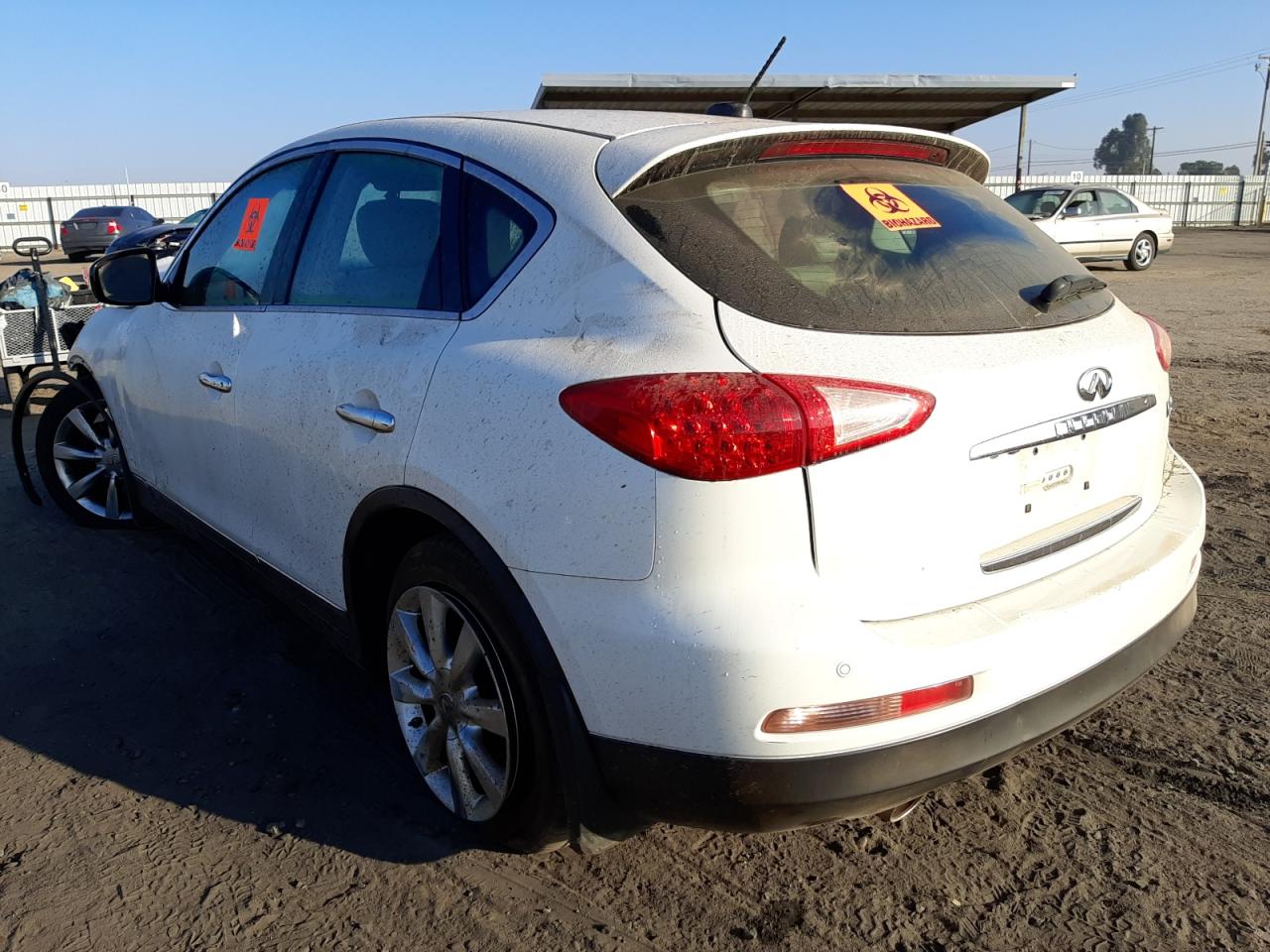 Photo 3 from auction – 2008 INFINITI EX35 BASE with VIN JNKAJ09E48M302846