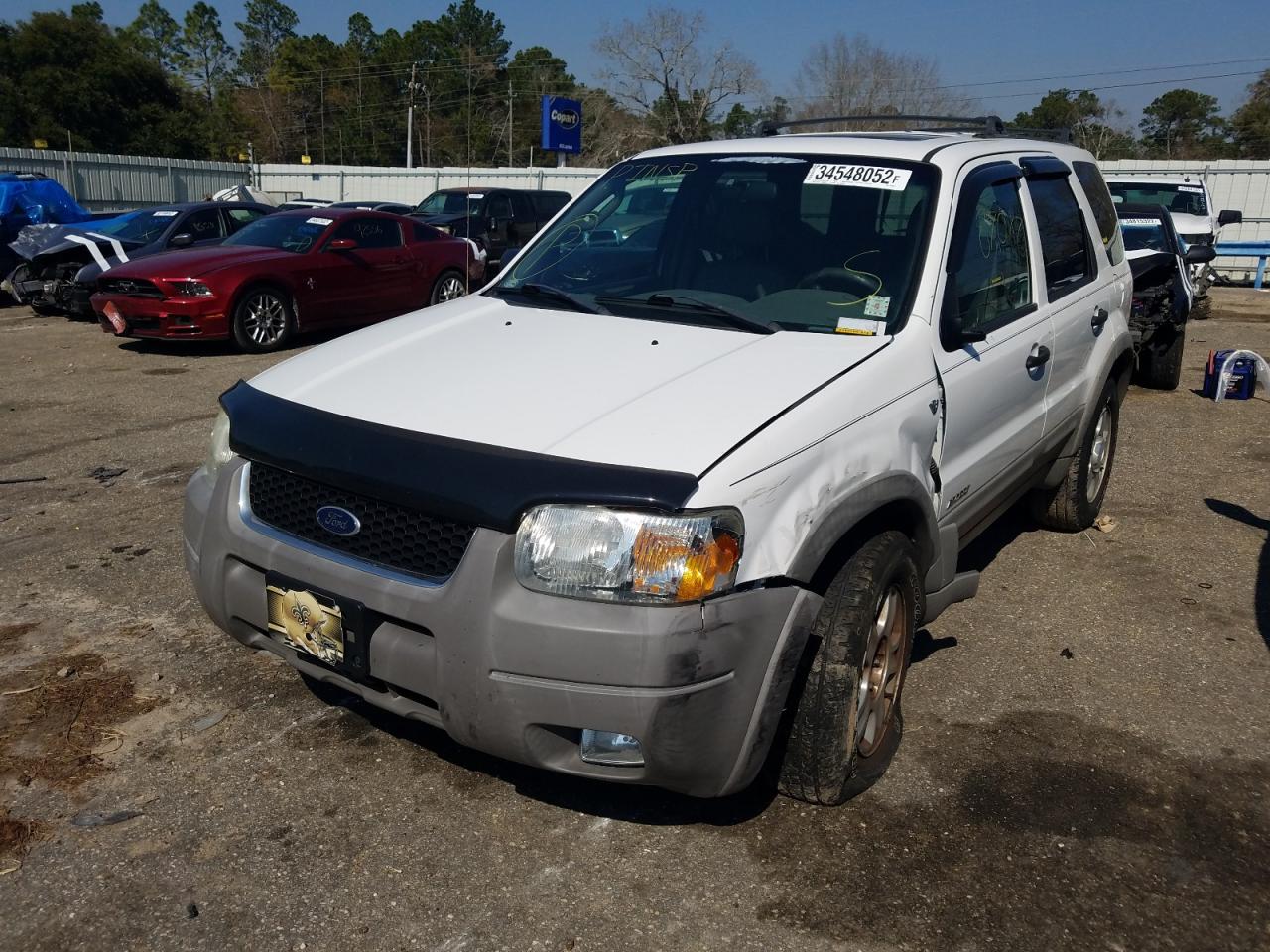 Photo 9 from auction – 2002 FORD ESCAPE XLT with VIN 1FMCU03112KD49046