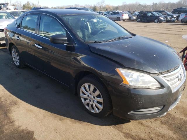 NISSAN SENTRA S 2013 with VIN 1N4AB7AP1DN902240 - Photo from auction