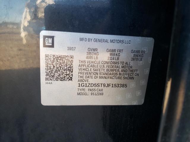 Photo 1 from auction – 2018 CHEVROLET MALIBU LT with VIN 1G1ZD5ST9JF153385