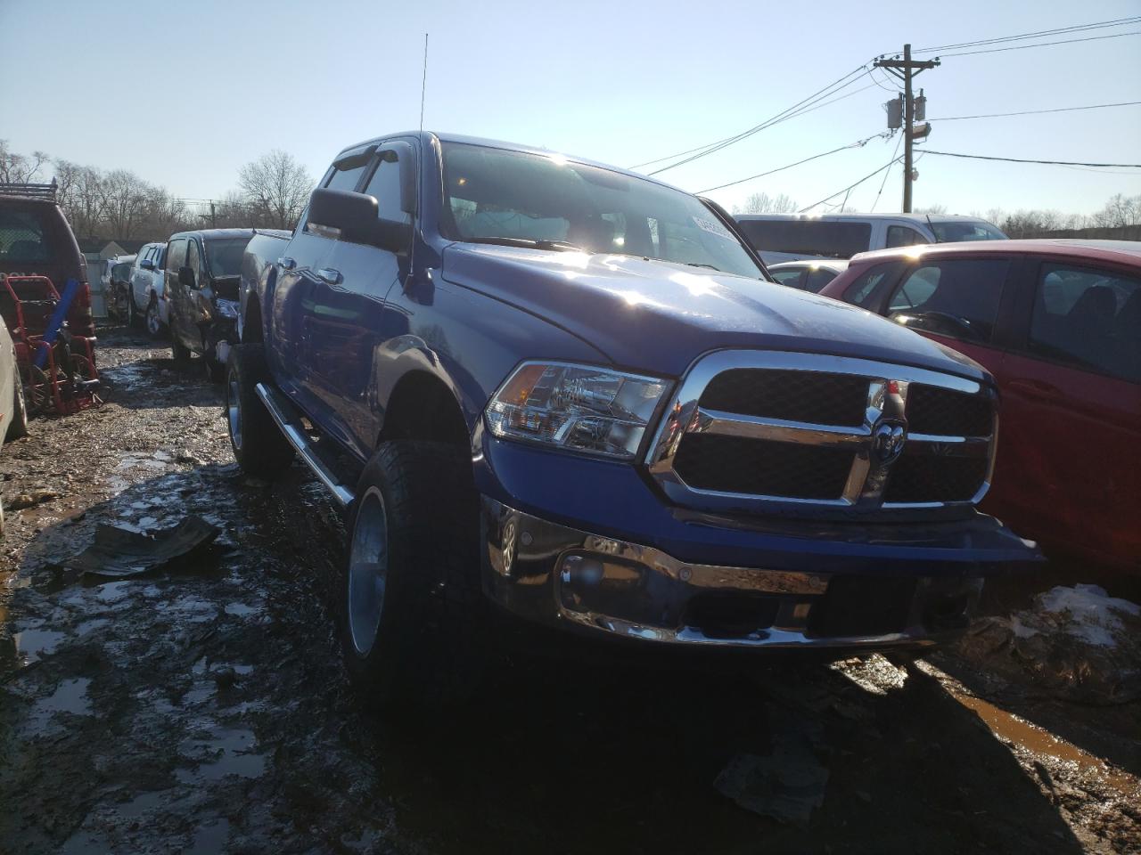 RAM 1500 SLT 2017 with VIN 1C6RR7LT1HS592849 - Photo from auction