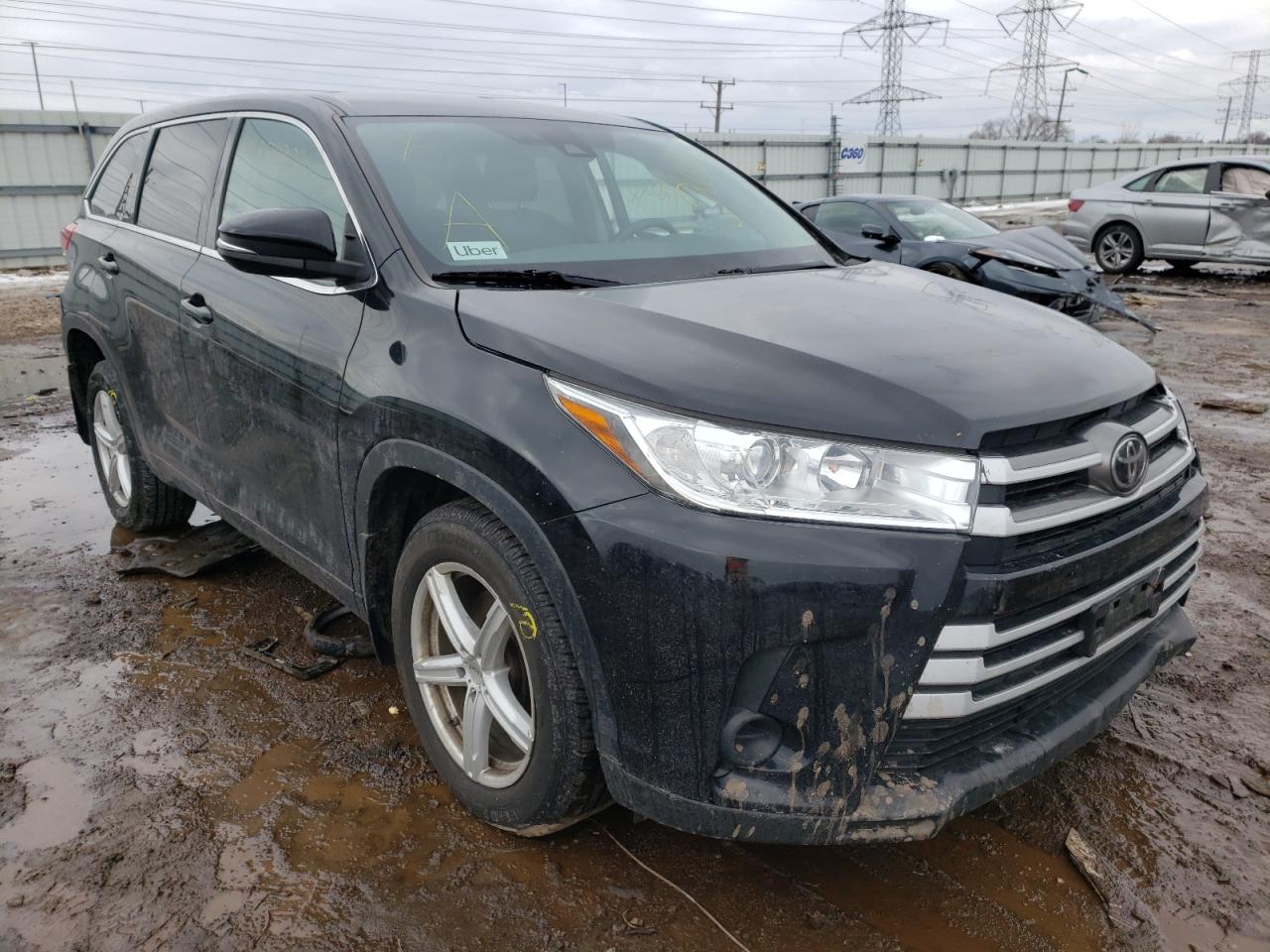 TOYOTA HIGHLANDER 2017 с VIN 5TDBZRFH2HS363912 - Фото с аукциона