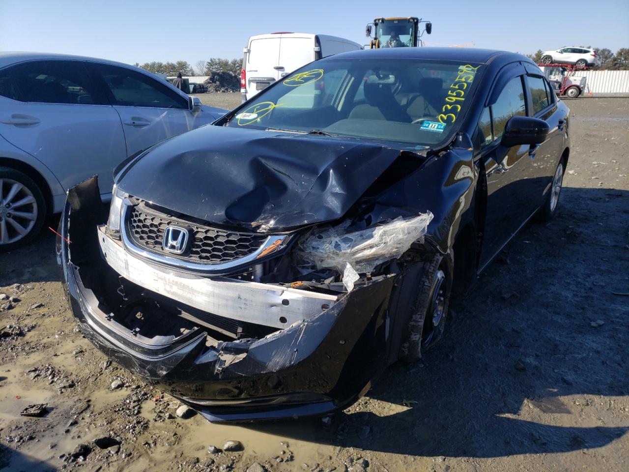 Photo 9 from auction – 2015 HONDA CIVIC LX with VIN 19XFB2F55FE085985